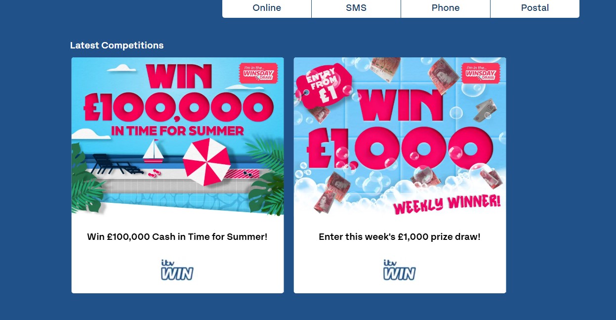 ITV win cash