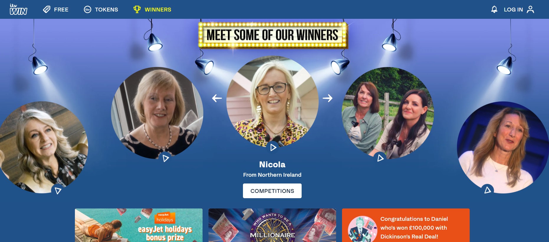 ITVx win free money