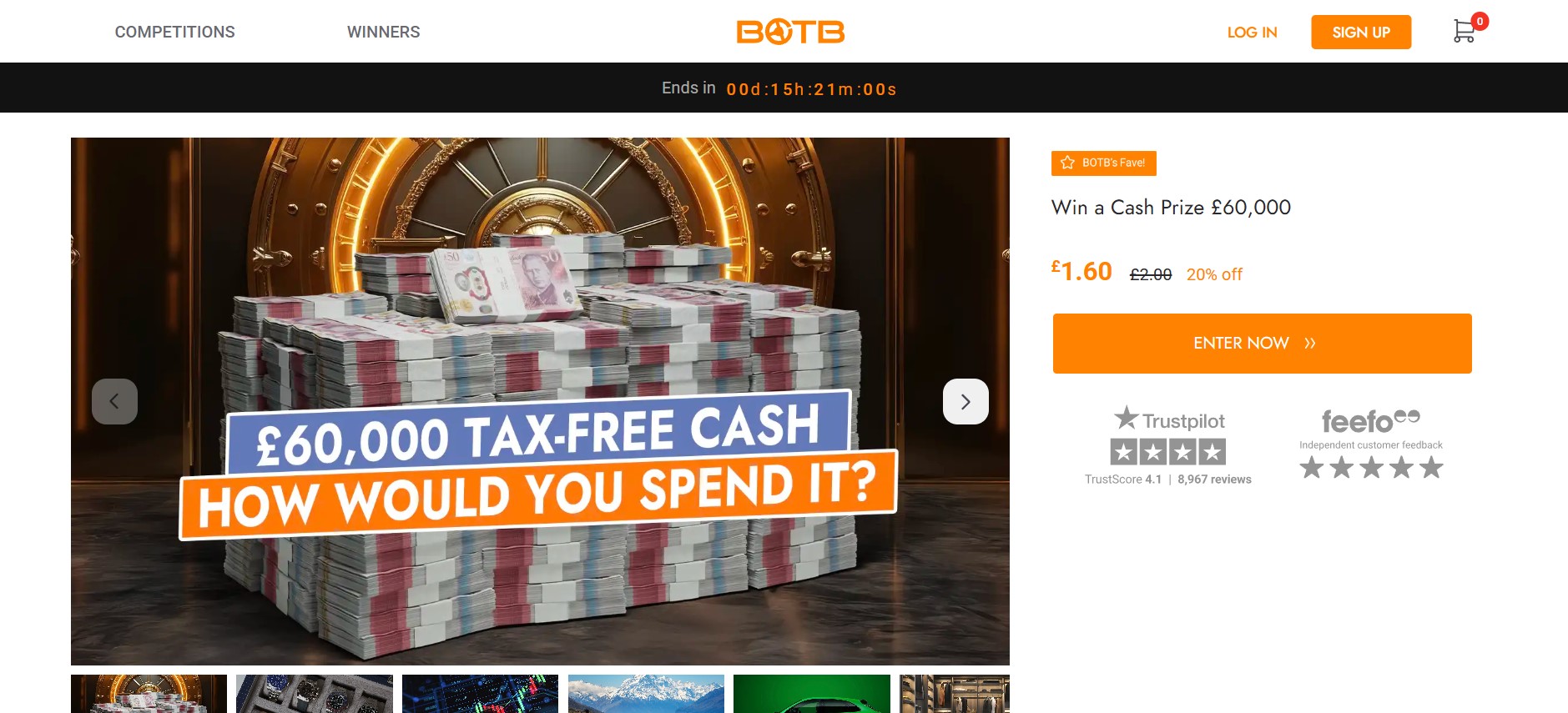 Win free cash
